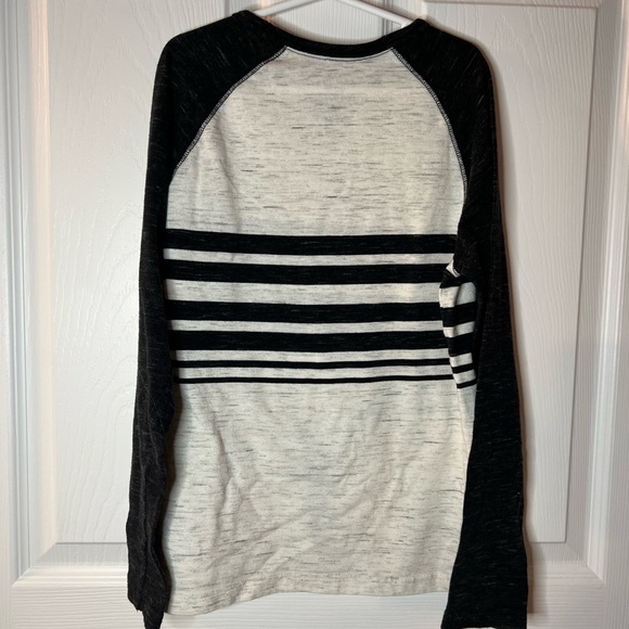 Arizona Boys Striped Long Sleeve Shirt 10/12 - Picture 3 of 4